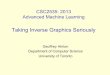 CSC2535: 2013 Advanced Machine Learninghinton/csc2535/notes/lec6b.pdf · CSC2535: 2013 Advanced Machine Learning ... – In the perceptual system, its the weights that ... units to
