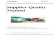 SUPPLIER QUALITY MANAUAL - vendorportal … 6.0.pdf · A : APQP: Advanced Product Quality Planning and Control Plan B : PPAP: Production Part Approval Process C : FMEA: Potential