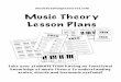 musicteachingresources.com Music Theory Lesson Plans theory worksheets... · musicteachingresources.com Music Theory Lesson Plans take your students from having no functional knowledge