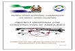 PROJECT PROPOSAL FOR CONSTRUCTION OF ARMOURIES - Amazon S3€¦ · sierra leone national commission on small arms (slencsa) project proposal for construction of armouries submitted