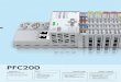 343o completo.pdf) - djpautomacao.comdjpautomacao.com/catalogo/w/3/ControladoresPFC200.pdf · ing to IEC 60870-5, IEC 61850 or IEC 61400-25 ensure use of the PFC200 in telecontrol