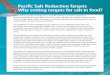Pacific Salt Reduction Targets Why setting targets .Pacific Salt Reduction Targets Why setting targets