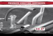 PNEUMATIC CONVEYING COMPONENTS - h · PDF filea high-performance company tubing, pipe, bends, couplings & fittings h-p products is certified to iso 9001:2008 pneumatic conveying components