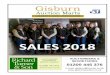 SALES 2018 - Gisburn Auction · SALES 2018 AUCTIONEERS & SECRETARIES 01200 445 376 E-mail: gisburn@rturner.co.uk  LANCASHIRE’S LEADING …
