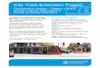 City Tram Extension Project - infrastructure.sa.gov.au · City Tram Extension Project Construction update ... Bus services to the cricket will still ... For real-time traffic information