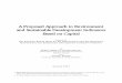 A Proposed Approach to Environment and Sustainable ... · 12/2/2000 · A Proposed Approach to Environment and Sustainable Development Indicators Based on Capital Prepared for The