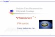 Positive Tone Photosensitive Polyimide Coatings · PDF file1 Toray Industries, Inc. PW-series Positive Tone Photosensitive Polyimide Coatings “Photoneece ”TM