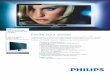 Excite your senses - Philips · Excite your senses Immerse yourself in a captivating Ambiligh t experience. Featurin g MPEG4 HDTV and the ... truly come to life! Perfect Pixel HD