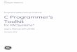 Programmable Control Products C Programmer’s … · Programmable Control Products C Programmer’s Toolkit for PACSystems* User’s Manual, ... C blocks can be called from ladder