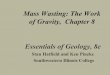 Mass Wasting: The Work of Gravity, Chapter 8 .Mass Wasting and landform development Mass wasting