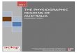 THE PHYSIOGRAPHIC REGIONS OF AUSTRALIA - .THE PHYSIOGRAPHIC REGIONS OF AUSTRALIA EXPLANATORY NOTES