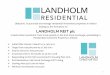 leading to the formation of: LANDHOLM REIT plc · leading to the formation of: LANDHOLM REIT plc a Real Estate Investment Trust to be quoted on the Irish Stock Exchange, specialising