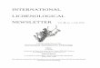 INTERNATIONAL LICHENOLOGICAL NEWSLETTER … · The International Lichenological Newsletter is the official publication of IAL. ... (SPM), Universidad del ... Kondratyuk’s presentation