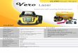 Adobe Photoshop PDF - KOMPASSGEO · VL850 Dual Veto Laser Slope VL850 SPECIFICATIONS Laser Type Leveling Range Slope Range Accuracy Battery Capacity Dimensions Weight Visible 635nm