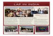 2011 2012 LAP IN INDIA - Great Lakes Leadership … · descriptions of our shared experiences in India. Cover photos by Michael McClellan International Experience in India “EACH