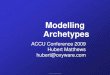 Modelling Archetypes - Oxyware · Modelling Archetypes ACCU Conference 2009 ... • Two approaches in UML ... superstate whole lifecycle in one process
