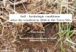 Soil hydrologic conditions after the windstorm 2004 … · Soil –hydrologic conditions after the windstorm 2004 in the Tatra Mts ... The Tatra Mts as an anemo-orographic system