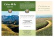 Our Mission Chino Hills Chino Hills State Park is an ... · Our Mission The mission of ... is an island of tranquility in a sea of urbanization. ... The Discovery Center, located