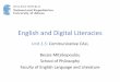 English and Digital Literaciesopencourses.uoa.gr/modules/document/file.php/ENL10/Instructional... · English and Digital Literacies ... Communicative CALL 11 All letters of a text