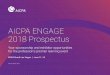 AICPA ENGAGE 2018 Prospectus€¦ · AICPA ENGAGE 2018 Prospectus ... practice management, ... Additional badges with CPE credit available to purchase at a discounted rate l l l