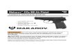 Manual - Makarov CO2 BB Air Pistol · MakarovTM C02 BB Air Pistol OWNER'S OPERATION MANUAL .177 Caliber ... lube on the top Qt the small end of the 12g C02 capsule. ... DO NOT USE