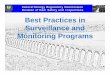 Best Practices in Surveillance and Monitoring Programs · identified or unidentified PFM. ... Best Practices in Surveillance and Monitoring Programs.pptx ... Keywords: Best Practices