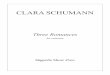 Three Romances - paulhayden.com · Drei Präludien und Fugen, Op. 16, #2, “Preludium” (1845)