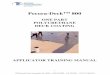Pecora-Deck 800 - Training Manual · DECK COATING TRAINING MANUAL Table of Contents 1. PECORA DECK COATING SYSTEMS ... • Mil gauges for measuring wet coating thickness . 10 