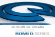 Romi D VeRTICAL MACHINING CeNTeRS SeRIeS€¦ · Romi D VeRTICAL MACHINING CeNTeRS SeRIeS TeCHNICAL SPeCIfICATION. 2 Technical specifications Romi D 600 Romi D 800 Romi D 1000 Vertical