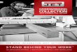 WOODWORKING COLLECTION - JET Toolscontent.jettools.com/content/jet-2s2014-wood-promo.pdf · WOODWORKING COLLECTION ... Your love for your work is what inspires us to keep making great