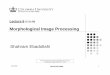 Morphological Image Processing Shahram Ebadollahixlx/courses/ee4830-sp08/notes/lec8_final.pdf · Morphological Image Processing Shahram Ebadollahi ... HMT X =HMT c X where, B = 