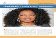 Oprah Winfrey, TV Host, Actress, Philanthropist .In 2004, Winfrey became the first African American