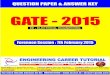 GATE - 2015 - iesect.iniesect.in/uploads//selection/IMG_226FD1-9138E5-5F515B-E65A32-0CB… · Premier institute for preparation of GATE IES & PSUs. ECT Centre’s: Bajaj Nagar Pratapnagar