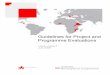 Guidelines for Project and Programme Evaluations - … · The Operational Unit of the Austrian Development Cooperation ... Annexes 9 7.1 Definitions ... The project partner requires