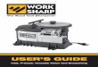 Product Manual for Tool Sharpener - Equipment · Selecting the Right Abrasive for the Job ... • FREQUENTLY CLEAN SHARPENING DEBRIS FROM UNIT AND ... tipped or if the cutting tool