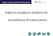 Capture-recapture analysis for surveillance of tuberculosis · Capture-recapture analysis for surveillance of tuberculosis. Capture recapture analysis and tuberculosis