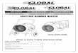 ELECTRIC BLOWER HEATER - Global Industrial · User’s Manual 2 Electric Blower Heater NOTE: There may be a trace of smoke or odor when the unit is first operated. This indicates