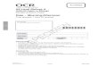 OCR AS Level Biology A (H020/02): Depth in biology … · H020/02 Depth in biology . Sample Question Paper . ... 2002 84 319 2003 82 437 2004 ... MARKING . 1. Mark strictly to the