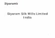 Siyaram Silk Mills Limited India · M S Dhoni, Hrithik Roshan