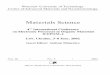 Materials Science - dbc.wroc.pl · Materials Science 4th International ... Intitute of Materials Science and Applied Mechanics ... Scheme 1) at 6.85, 6.68 and 7.04 ppm for these monomers,