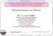 Piezoresistance in Silicon Dr. Lynn Fuller - RIT - … · Piezoresistance in Silicon Dr. Lynn Fuller Webpage: Microelectronic Engineering Rochester Institute of Technology 82 Lomb