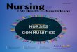 WINTER 2018 EDUCATION. RESEARCH. SERVICE. LSU Health .Success for Students EMPOWERING NURSES EMPOWERING