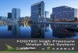 FOGTEC High Pressure Water Mist System - Automatic · FOGTEC High Pressure Water Mist Systems “FOGTEC systems use pure water, converting it to fine mist at a ... scientific fire