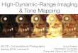 High-Dynamic-Range Imaging & Tone Mapping - …aykut/classes/spring2015/bil721/... · BIL721: Computational Photography! Spring 2015, Lecture 9! Aykut Erdem! Hacettepe University