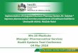 Implementation of Integrated Electronic Pharmacy System… · Mrs SS Mazibuko Manager: Pharmaceutical Services Health Systems Trust Conference 04 May 2016 Implementation of Integrated