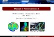 Method of Finite Elements I - ETH Zürich - … of Finite Elements I PhD Candidate - Konstantinos Tatsis HIL H33.1 Lecture 1 - 20 February, 2017 Institute of Structural Engineering