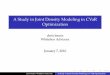 A Study in Joint Density Modeling in CVaR Optimization€¦ · A Study in Joint Density Modeling in ... cogently incorporated into, the above optimization ... Advisors A Study in