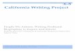 People We Admire - California Writing Project · People We Admire: Writing Firsthand ... C. P. Bud, Not Buddy. New York: Delacorte Press. 1999. ... Conduct short research projects