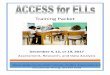 Training Packet - Miami-Dade County Public Schoolsoada.dadeschools.net/TestChairInfo/ACCESS for ELLs 2 TRAINING... · Training Packet December 4, 12, or ... Test Administrators are
