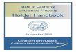 State of California Unclaimed Property Holder Handbook · State of California Unclaimed Property Holder Handbook . Unclaimed Property Holder Handbook John Chiang ·California State